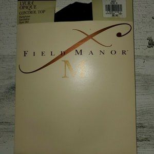 FIELD MANOR LYCRA SHEER CONTROL TOP PANTYHOSE STYL